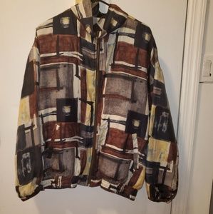 Vintage 1970s silk Bomber jacket
